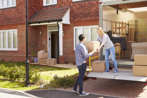 Local Croydon office removals team handling access and parking challenges