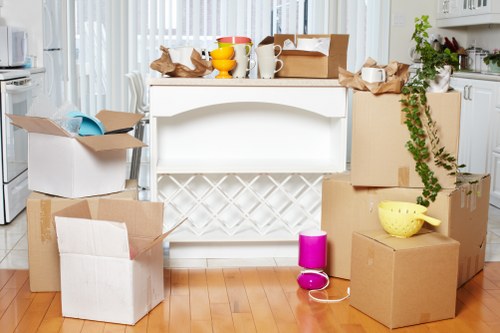 Commercial removal van service for a business move in Croydon