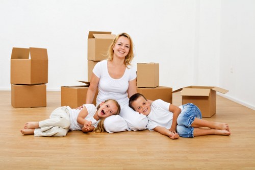 Professional movers loading furniture for a Croydon relocation