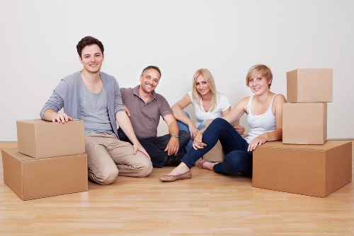 Local moving truck ready for a Croydon household or business move