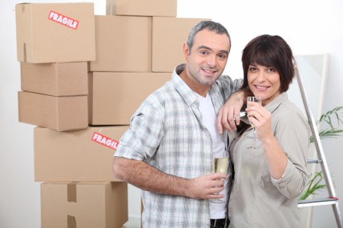 Local Croydon removals van serving flats and homes